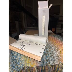 TBB The Belly Bundle Growth Chart Canvas Wood Ready to Display Perfect Decor